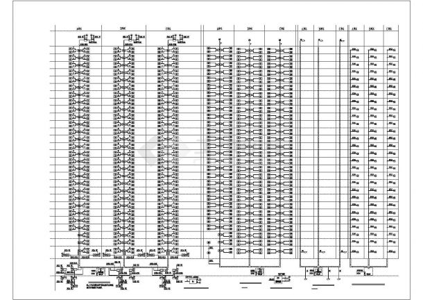 28层住宅楼全套电气施工图（采用新火规）-图二