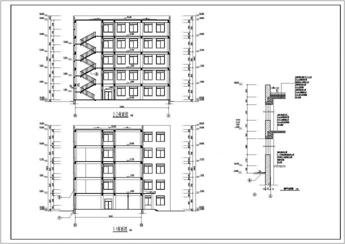 5层框架结构图书馆毕业设计计算书及建筑结构图_图1