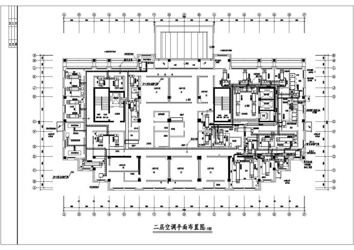某十二层精品医院全套暖通设计施工图纸_图1