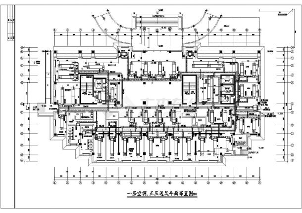 某十二层精品医院全套暖通设计施工图纸-图二