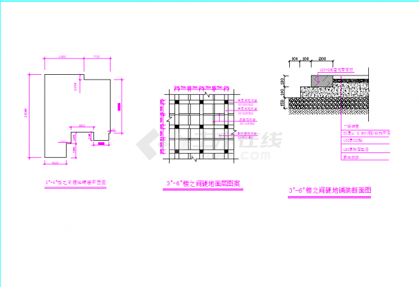 【江苏】某阳光小区景观设计施工图-图一