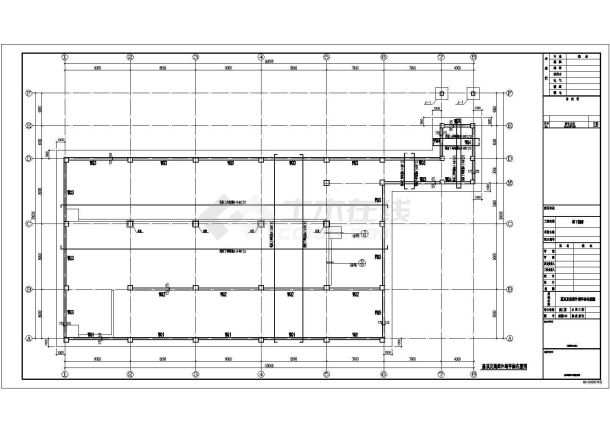 某框剪结构地下酒库结构设计施工图-图二