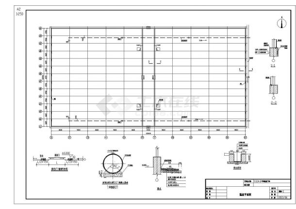 温室大棚建筑设计施工图（含五套图纸）-图二