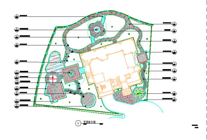 珠海私家花园8号别墅景观设计施工图_图1