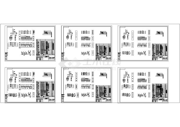 综合动态补偿柜接线原理图-图一