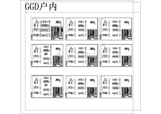 综合动态补偿柜接线原理图-图二