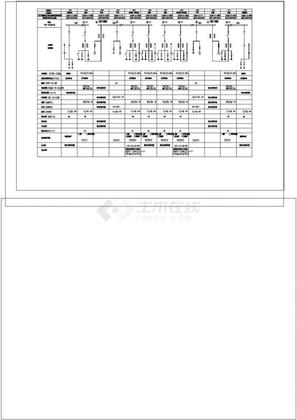 10KV变电站电气图-图一