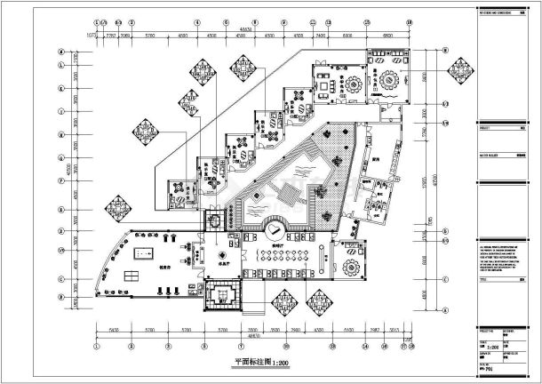 某众联会所室内装饰工程设计施工图纸-图二