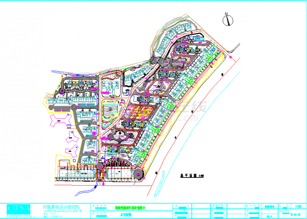 珠海高新区美丽湾全套景观设计施工图-图一