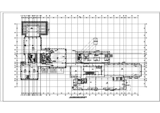 某酒店二十二层框架结构大空间智能灭火系统设计图-图一