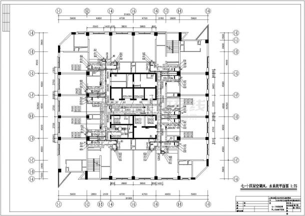 【北京】某五星级酒店中央空调系统设计图纸-图二