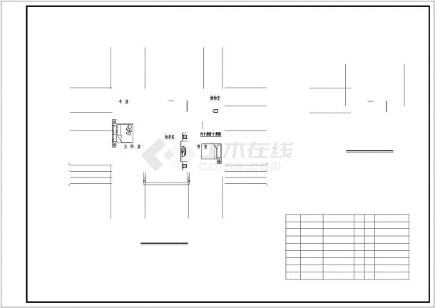 某2层砖混结构别墅结构设计施工图（含建筑图）-图二