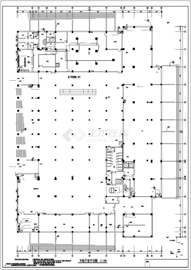 某地多层办公楼VRV系统设计施工图纸-图一