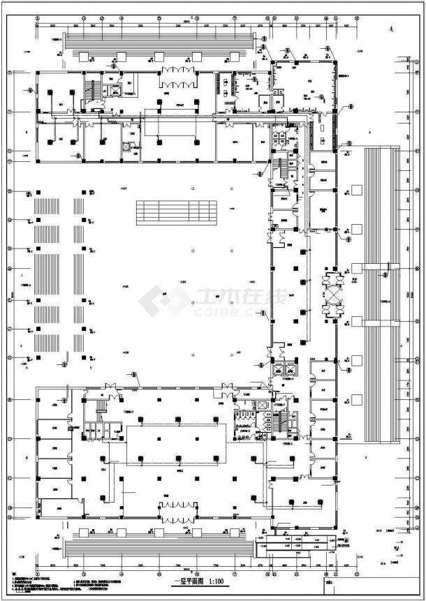 某地多层办公楼VRV系统设计施工图纸-图二