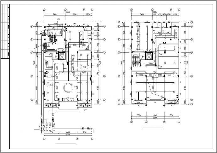 自动喷淋灭火系统设计CAD参考图_图1