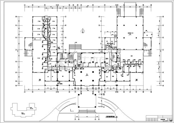 高层宾馆空调通风及防排烟系统设计施工图-图二