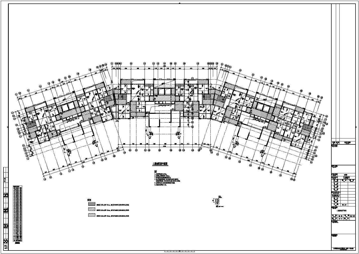 【湖南】地上32层框架剪力墙结构商住楼结构施工图