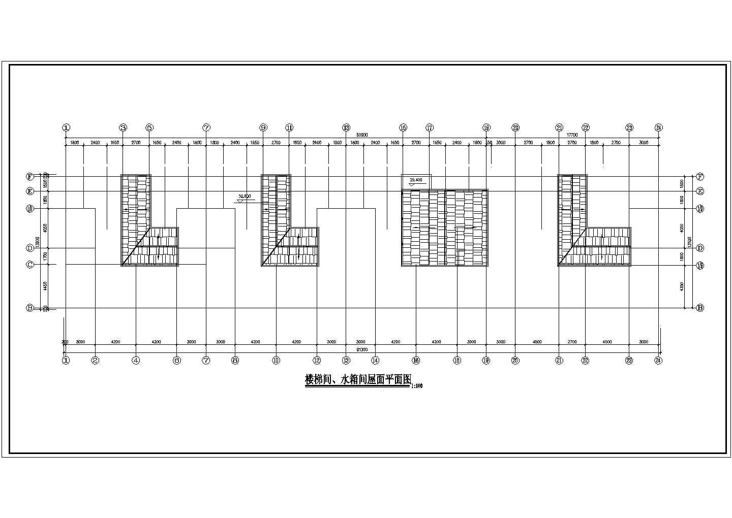 某八层建筑4#楼给排水设计施工图