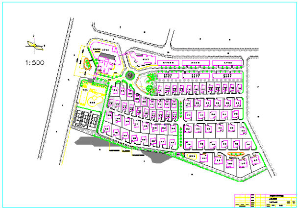 【温州】新城银都花园景观设计施工图（包含建筑、电气）-图一