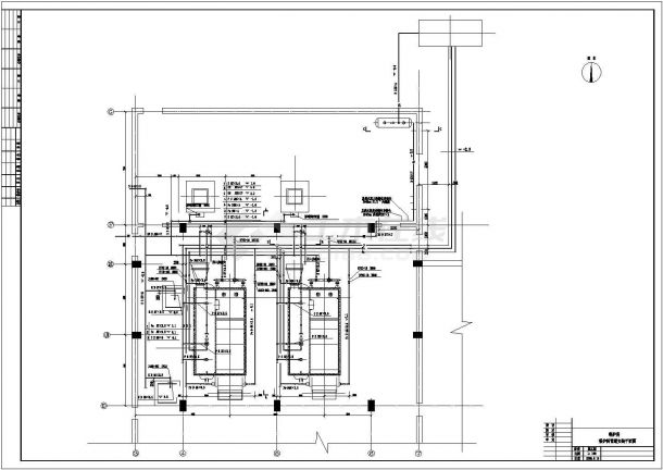 某燃煤锅炉房施工图（工艺部分）-图二