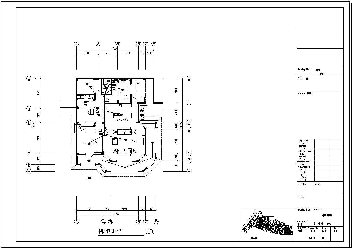 【福建】某3层别墅电气设计施工图纸