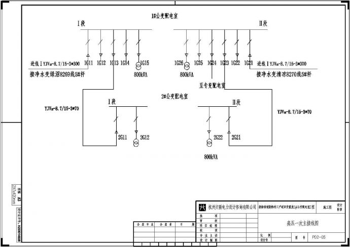 【浙江】某多层工业厂房电气设计图纸_图1