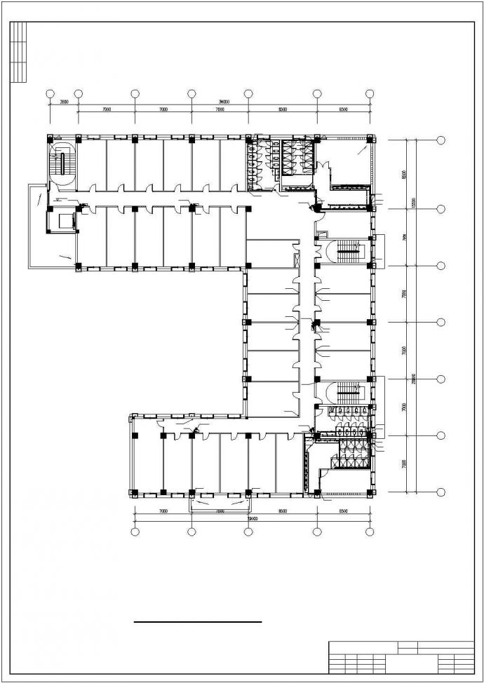 多层宿舍楼的安装图纸(二)_图1