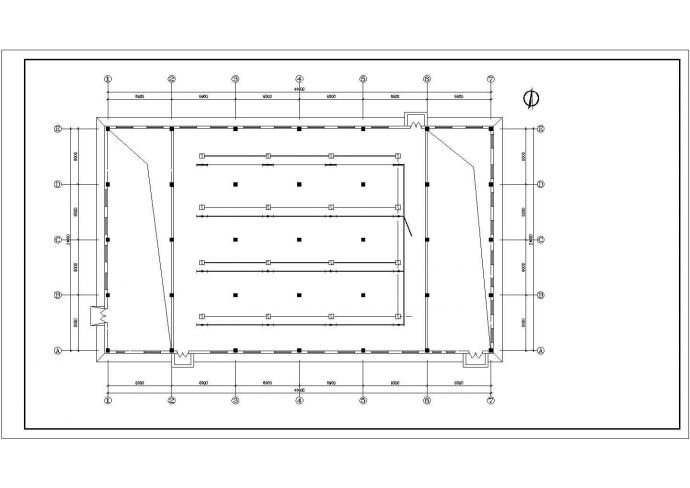 某地药厂平面电气CAD图纸_图1