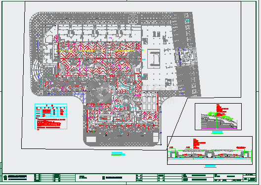 [广东]某美丽AAA花园全套施工图CAD图纸（包含66个CAD）-图二