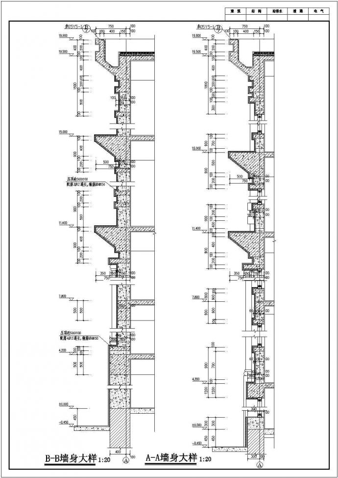 某地五层欧式经典办公楼建筑设计方案图_图1