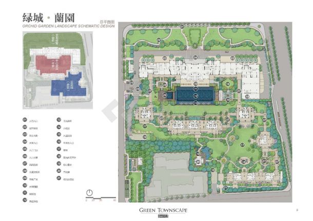 [杭州]都市优雅别墅庭院景观设计方案（图纸精美）-图一