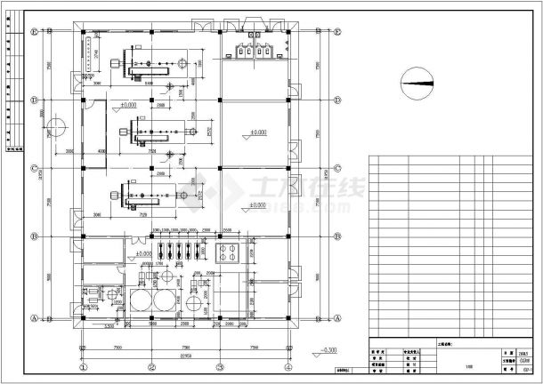 某公司锅炉房设计全套图纸-图一