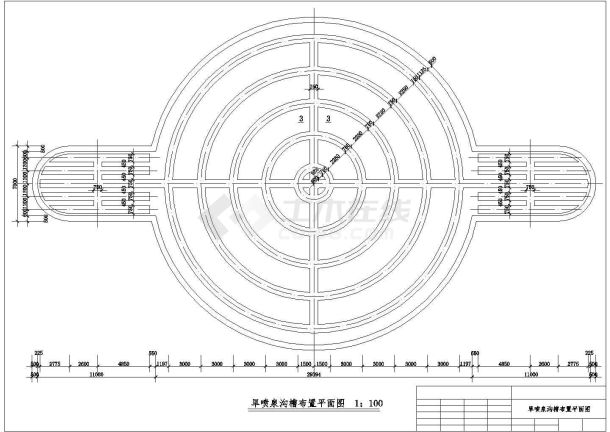 喷泉平面图怎么表示图片