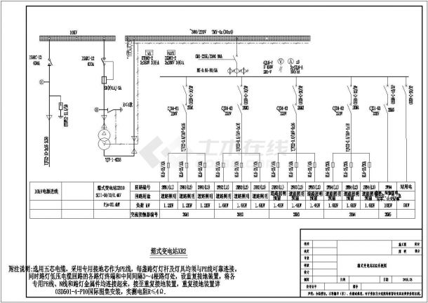 [重庆]双向4车道20m宽市政道路图纸全套157张(含给排水强弱电)-图一