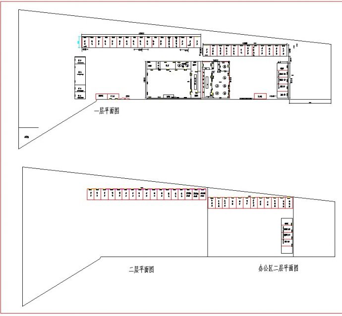 施工现场生活区彩钢板房设计图纸_图1