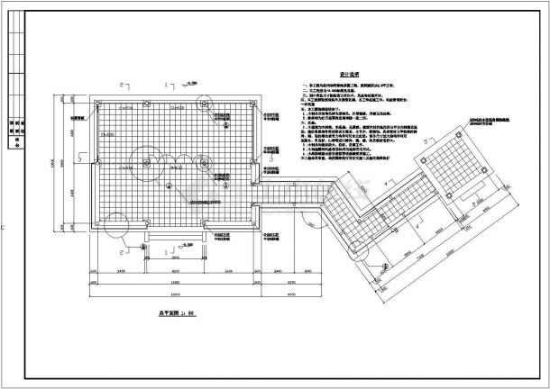 某地区综合园林古建CAD参考图-图一