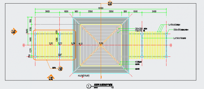 木结构景观八角亭CAD施工图_图1