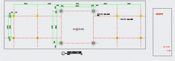 木结构景观八角亭CAD施工图-图二