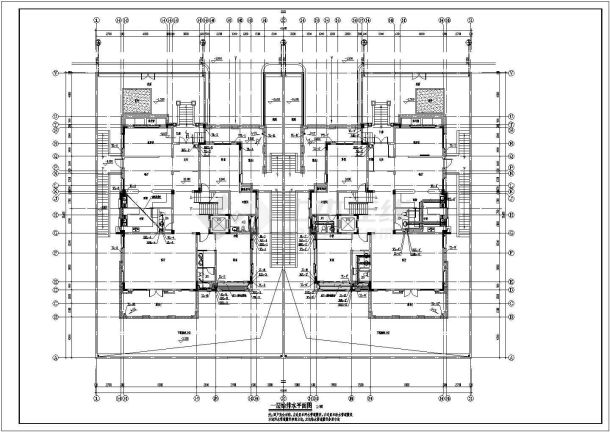 合肥某二层高档别墅给排水设计施工图-图二