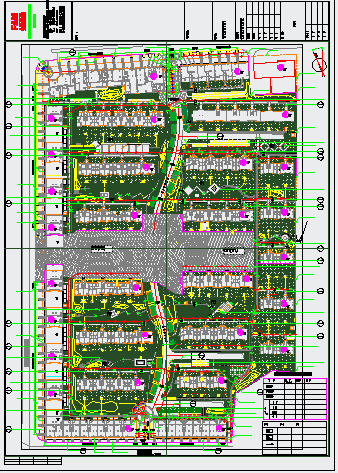 某地住宅区建筑规划设计总体规划设计-图一