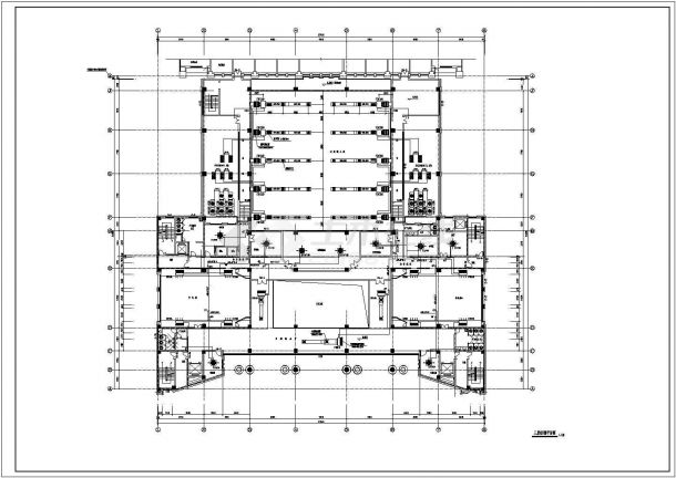 某办公楼多联机剖面CAD参考图-图二