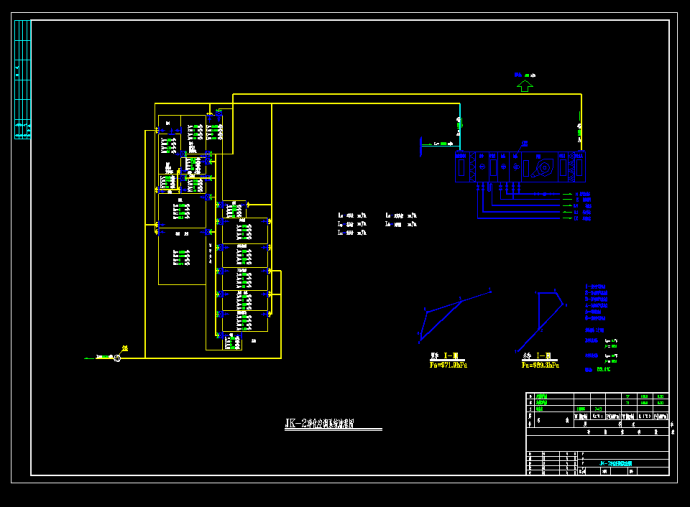 长春市某药厂综合制剂车间暖通设计CAD布置图_图1