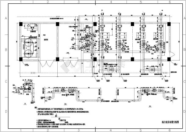 某水厂原水预处理系统安装工程设计图-图二