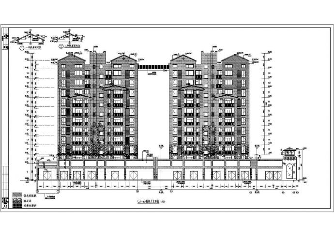 某地11层剪力墙结构高层住宅建筑设计施工图纸_图1