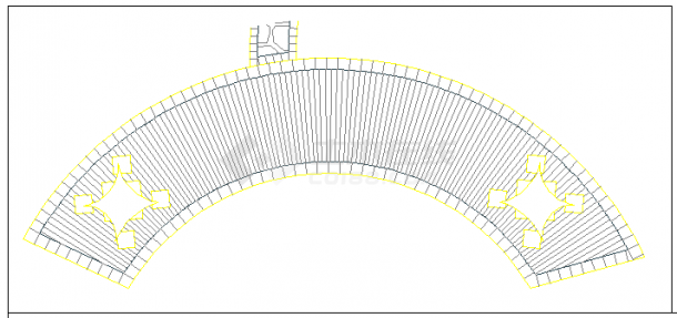 休闲木平台CAD施工图-图一
