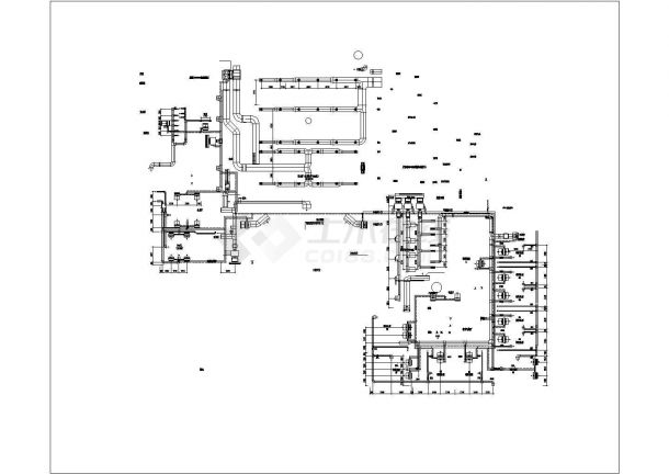 【无锡】某酒店中央空调制冷系统设计施工图纸-图一