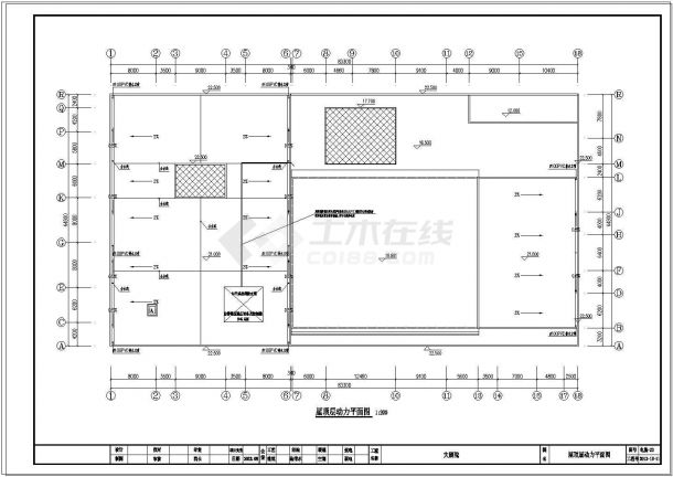  [Hunan] 30 electrical construction drawings of a grand theater (Class A design institute) - Figure 2