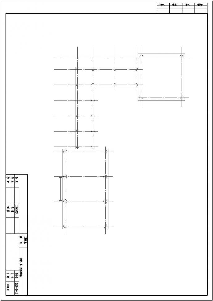 廊桥景观图集平立剖面CAD布置图_图1