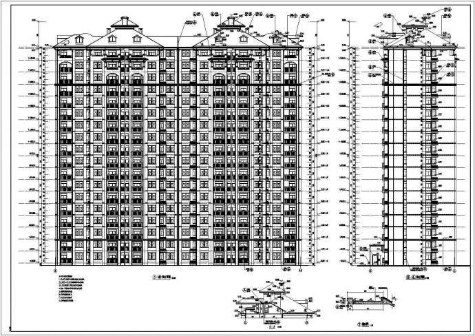 某小区18层剪力墙结构住宅楼建筑设计施工图_图1