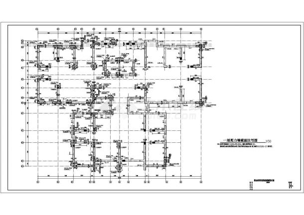 湖北28层剪力墙结构住宅全套结构施工图-图二